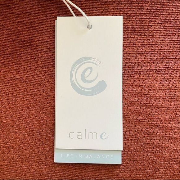 Calme by Johnny Was Ease Light Pink Racerback Tank. Size Medium. NWT - Picture 3 of 8